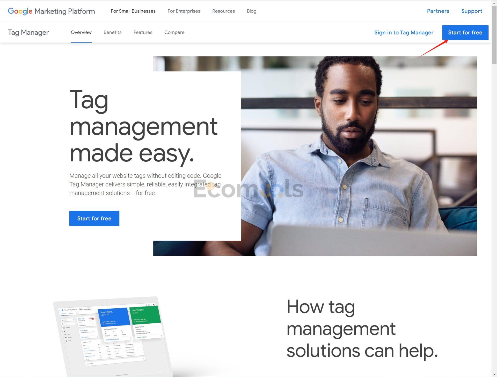 GTM Google Tag Manager Ecomools GTM Google Tag Manager Ecomools